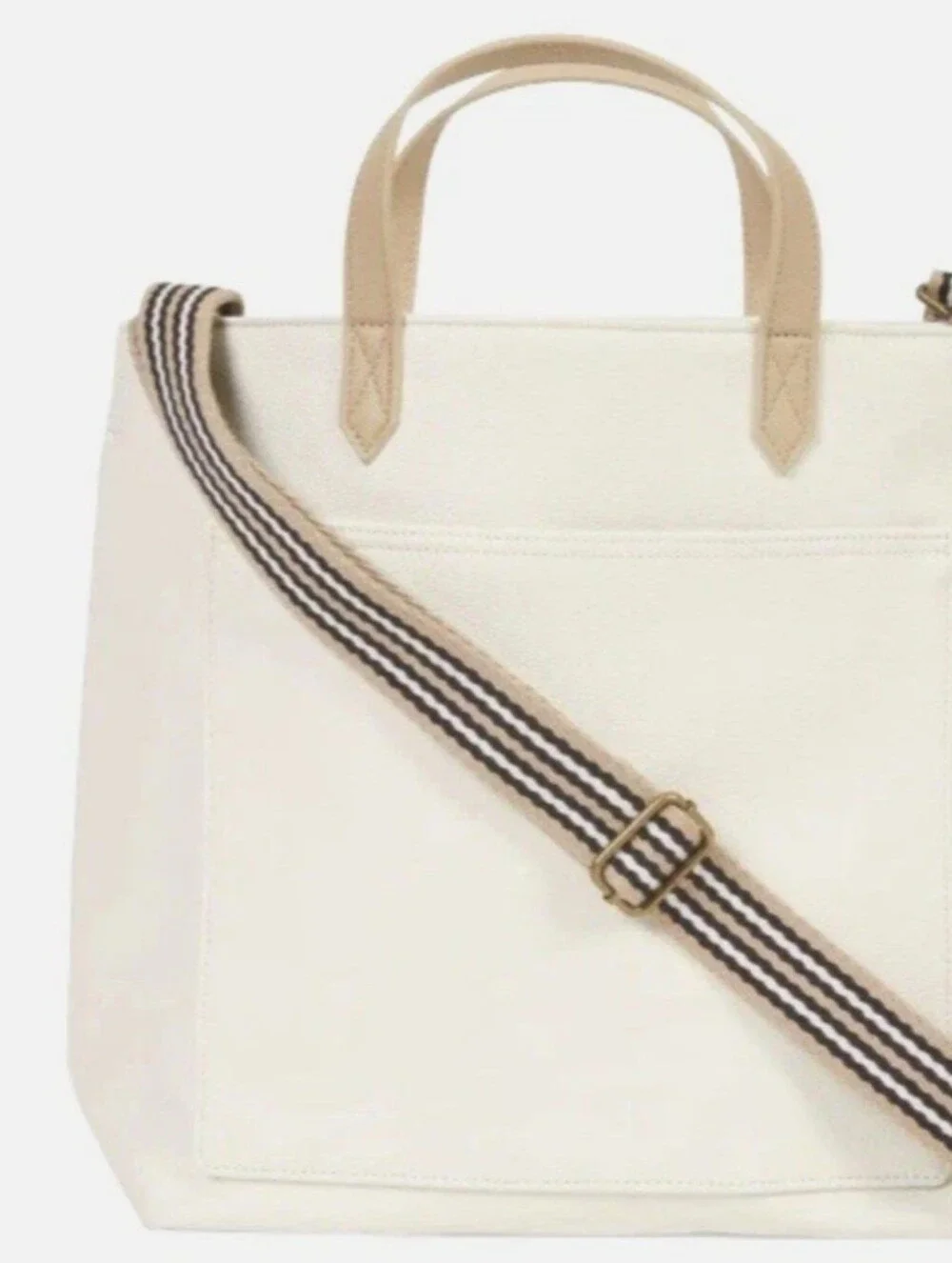 Thirty-One Window Shopper LTD In Off-White Smooth Pebble New